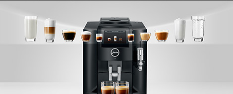 Especialidades de café en la cafetera S8